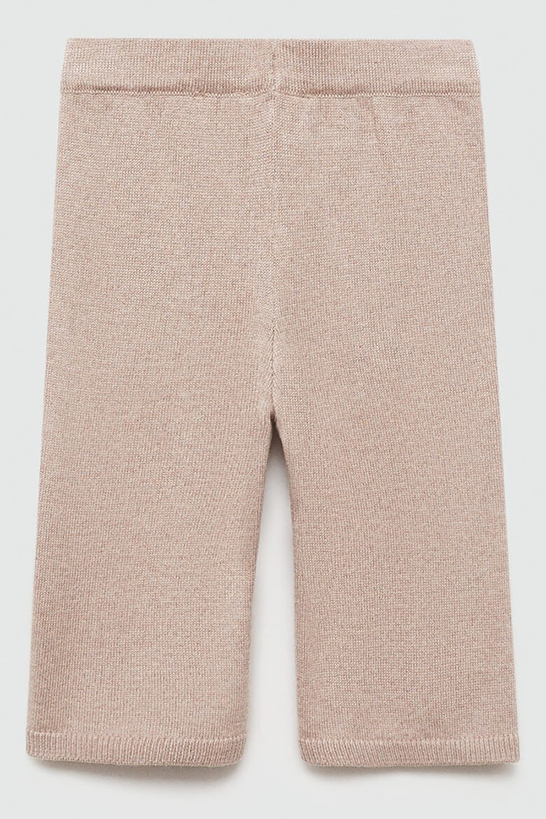 Mango Pantaloni din tricot cu snur in talie Megan - Pled.ro