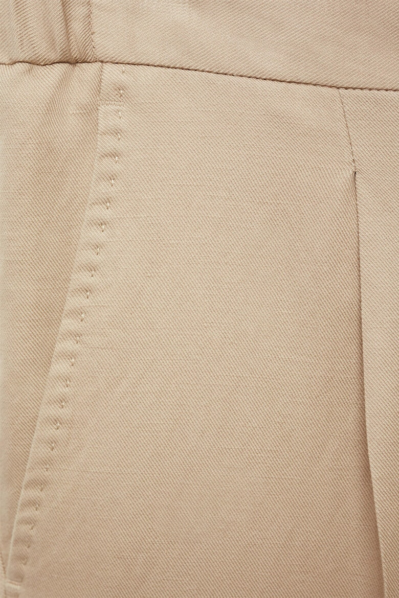 Mango Pantaloni eleganti din amestec de in Sorbet - Pled.ro