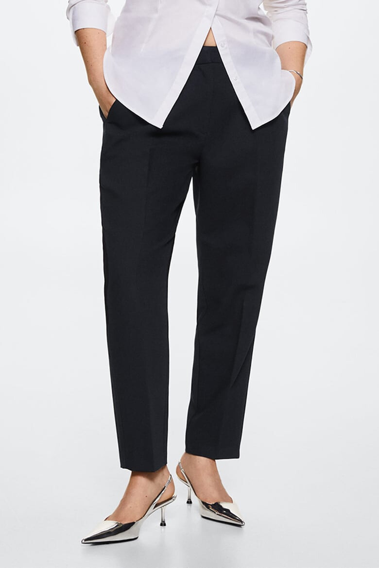 Mango Pantaloni eleganti skinny cu talie medie - Pled.ro