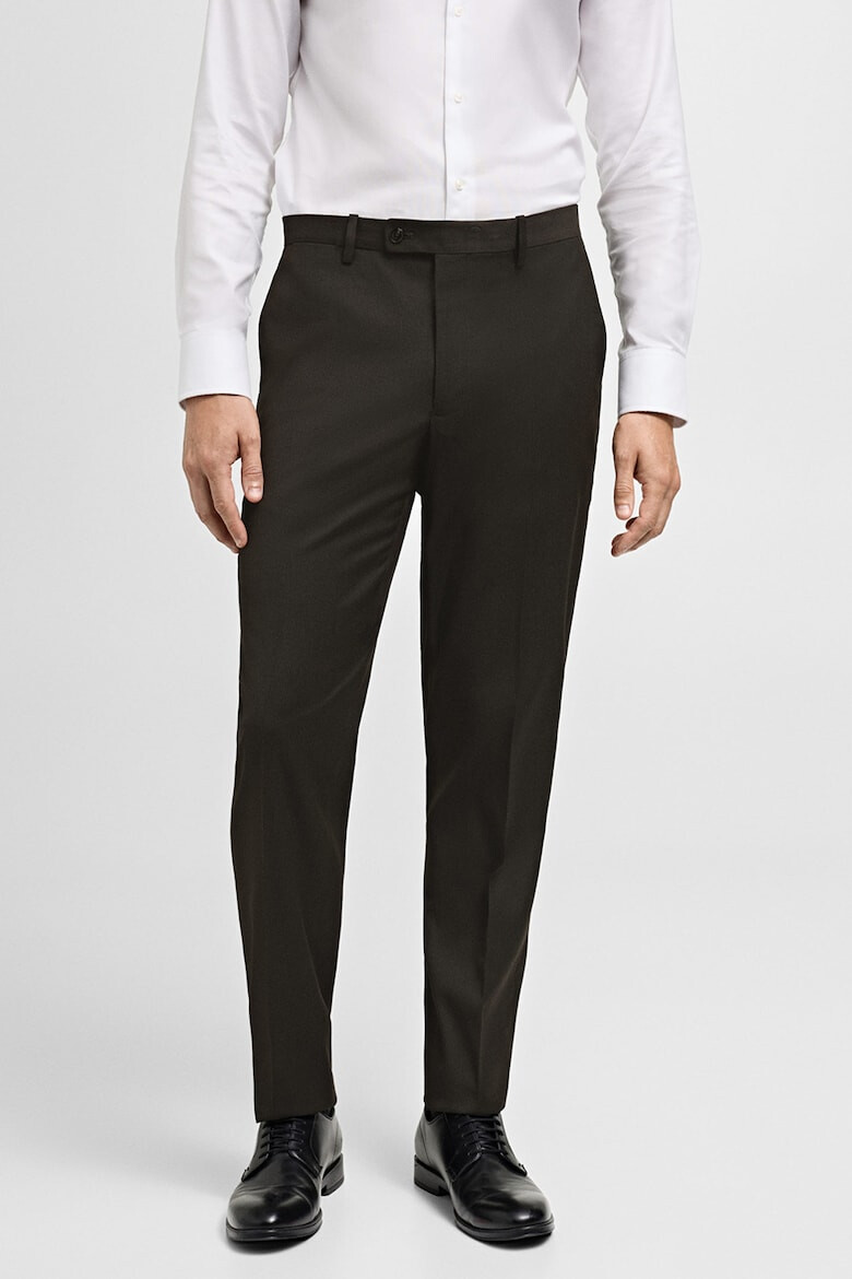 Mango Pantaloni eleganti slim fit Milan - Pled.ro