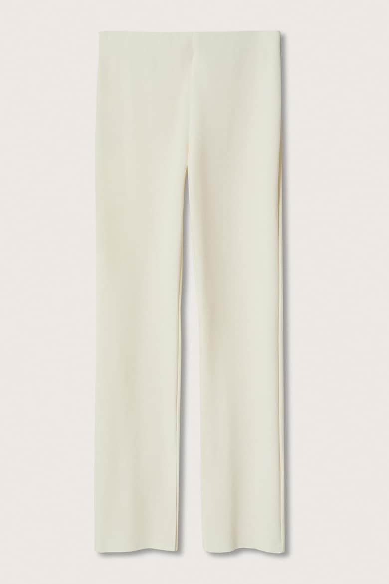 Mango Pantaloni evazati cu slit lateral Maggie - Pled.ro