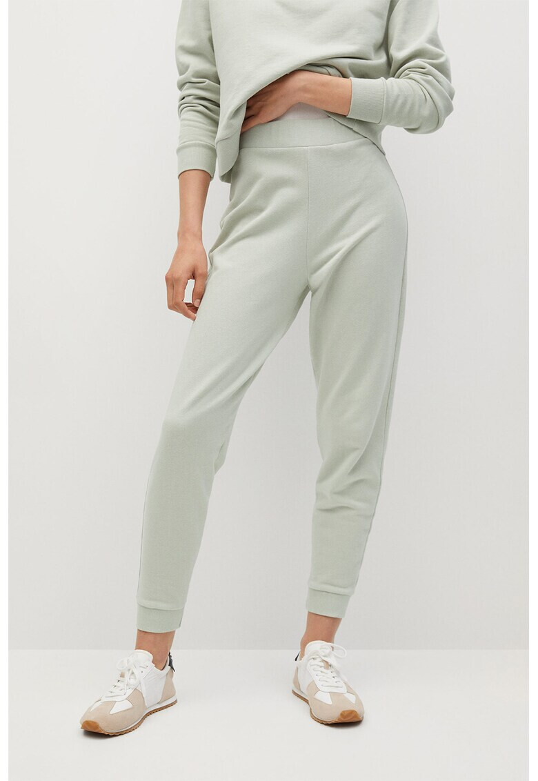 Mango Pantaloni jogger cu talie elastica Celia - Pled.ro