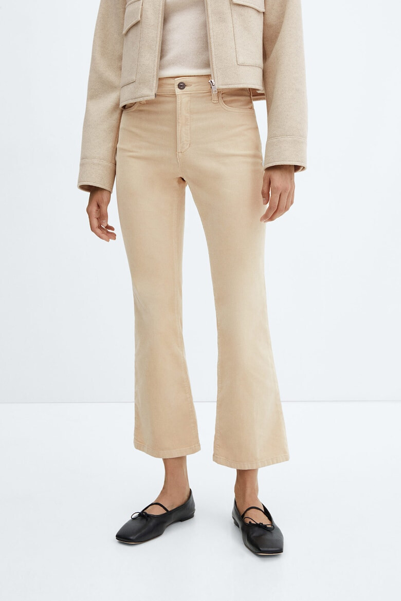 Mango Pantaloni kick-flare de reiat Sienna - Pled.ro