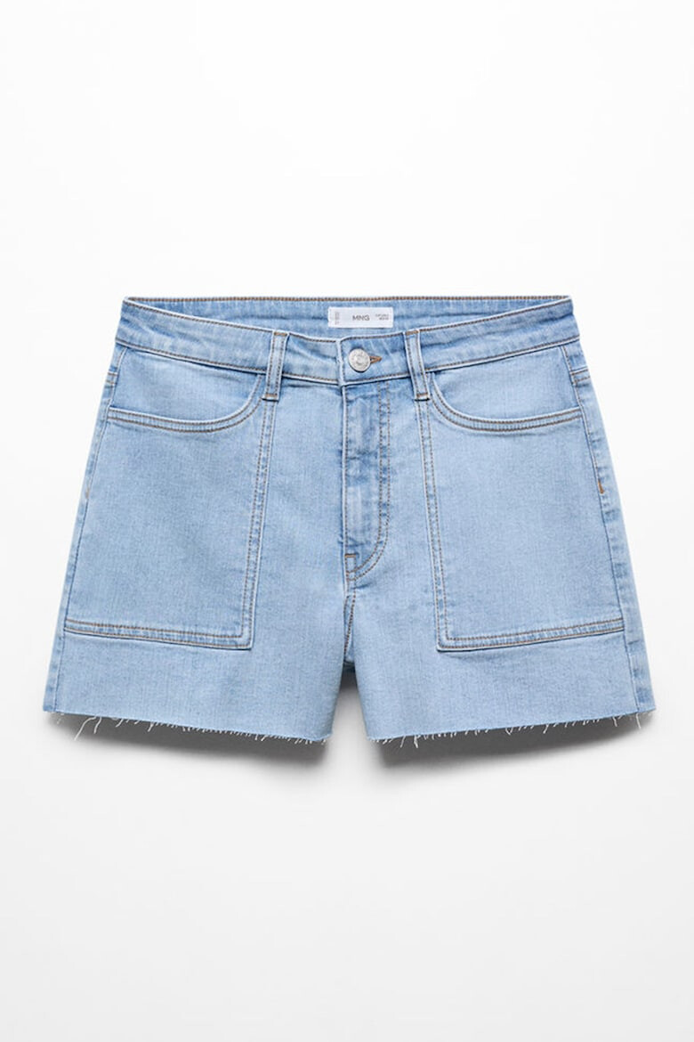 Mango Pantaloni scurti de denim cu talie medie - Pled.ro