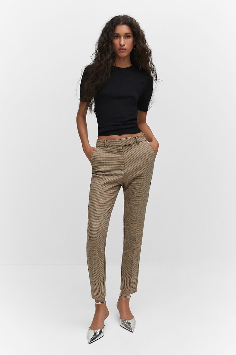 Mango Pantaloni skinny crop Warm - Pled.ro