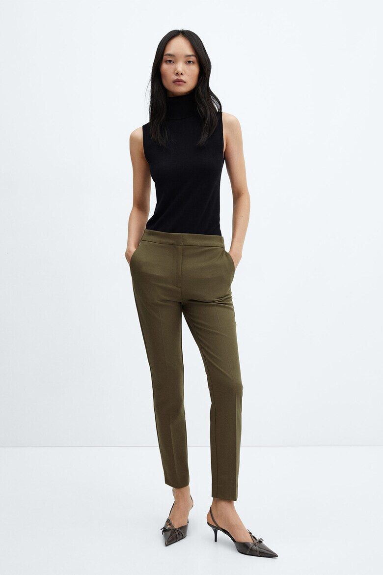 Mango Pantaloni skinny cu talie inalta Roque - Pled.ro