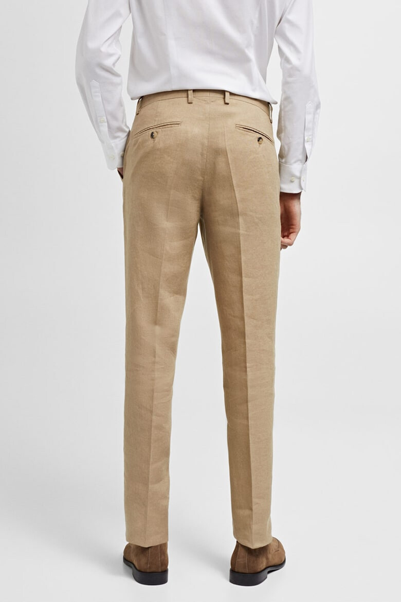 Mango Pantaloni slim fit Amalfi - Pled.ro