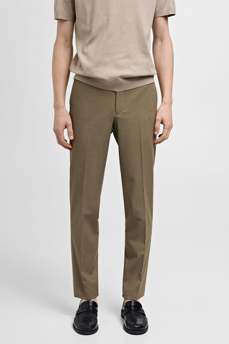 Mango Pantaloni slim fit Milan - Pled.ro