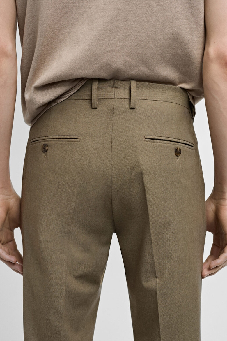 Mango Pantaloni slim fit Milan - Pled.ro