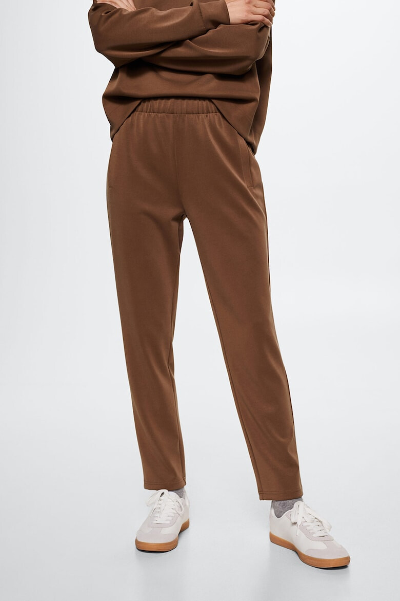 Mango Pantaloni sport cu talie elastica Neo - Pled.ro