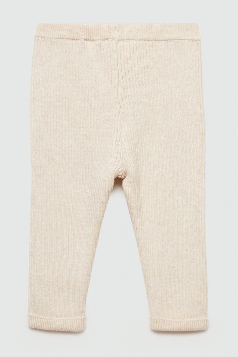 Mango Pantaloni striati de bumbac - Pled.ro