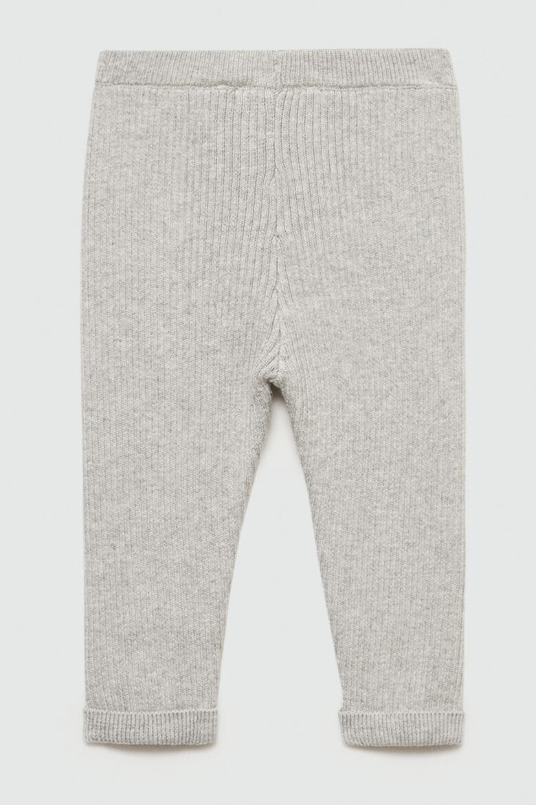 Mango Pantaloni striati de bumbac - Pled.ro