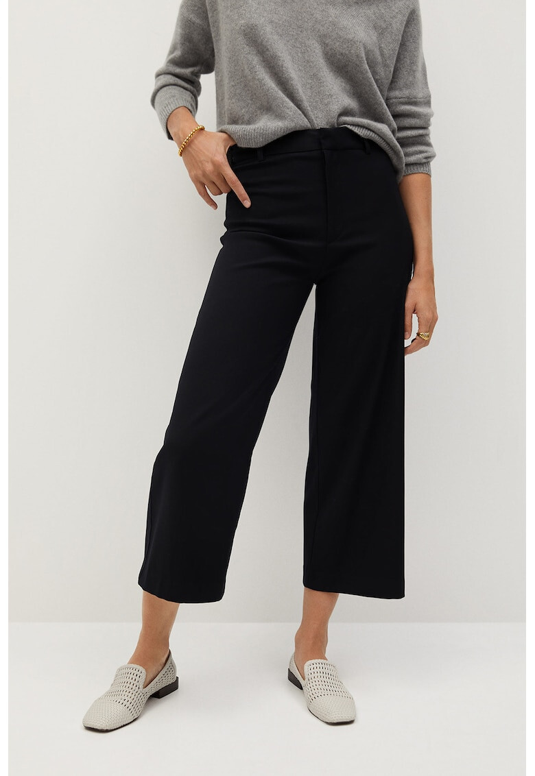 Mango Pantaloni tip culottes Clean - Pled.ro