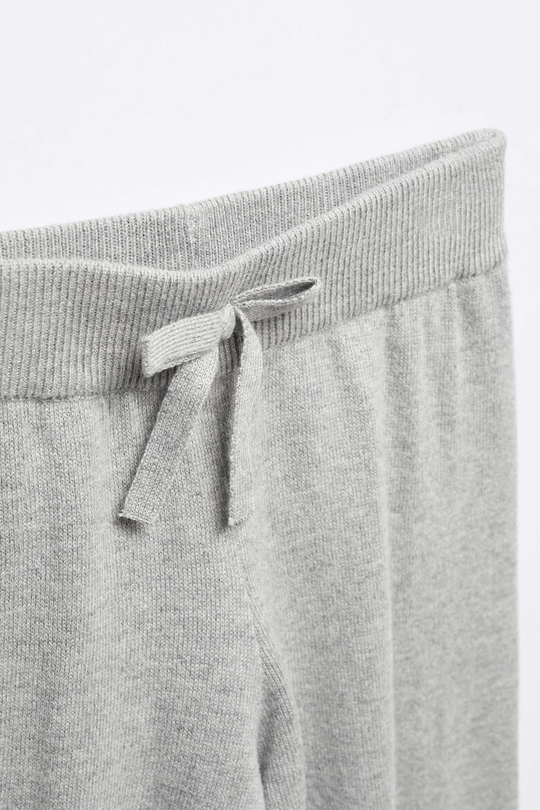 Mango Pantaloni tricotati cu talie ajustabila - Pled.ro