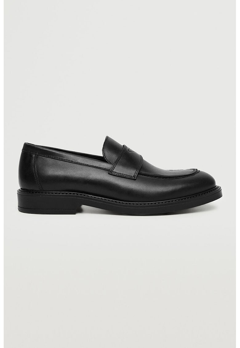 Mango Pantofi loafer de piele - Pled.ro