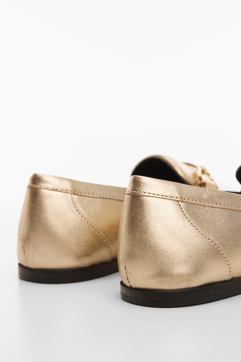 Mango Pantofi loafer de piele - Pled.ro