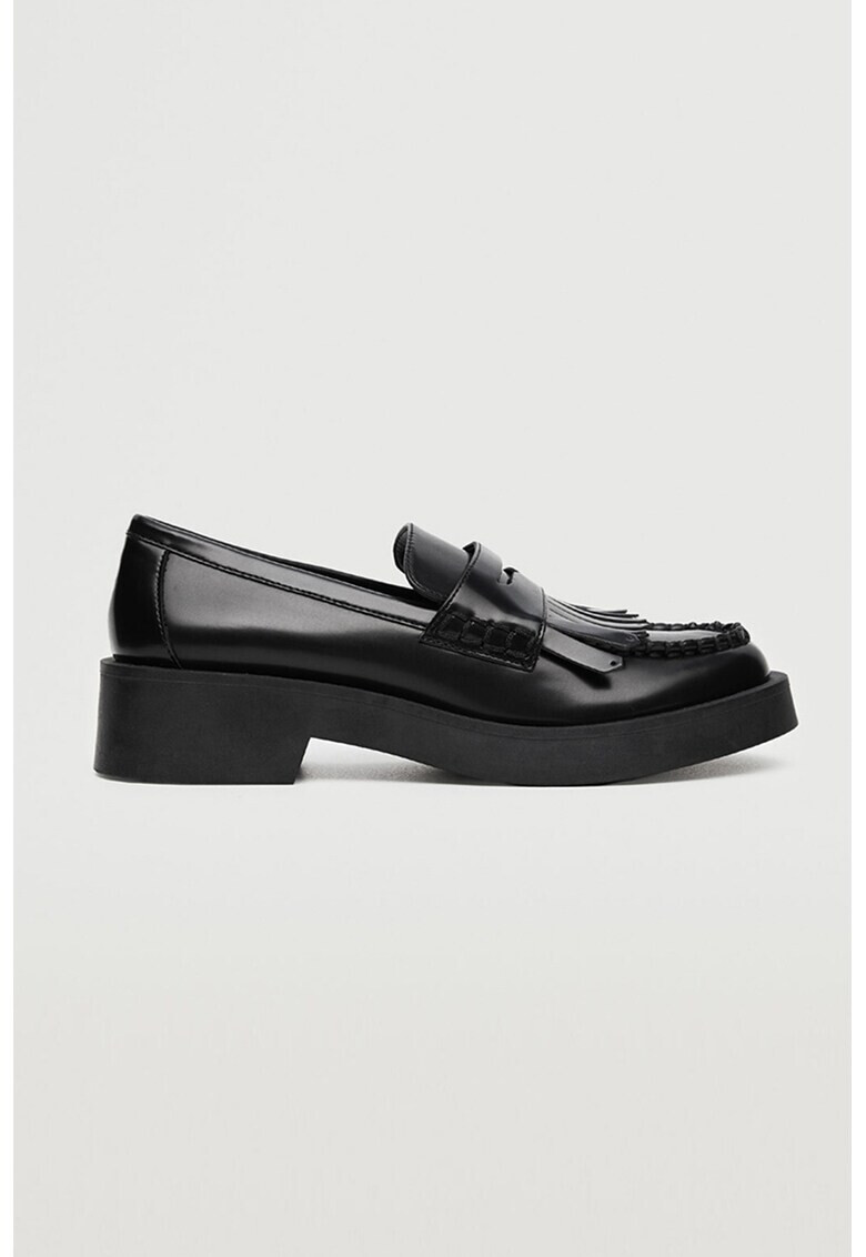 Mango Pantofi loafer penny de piele ecologica Lon - Pled.ro