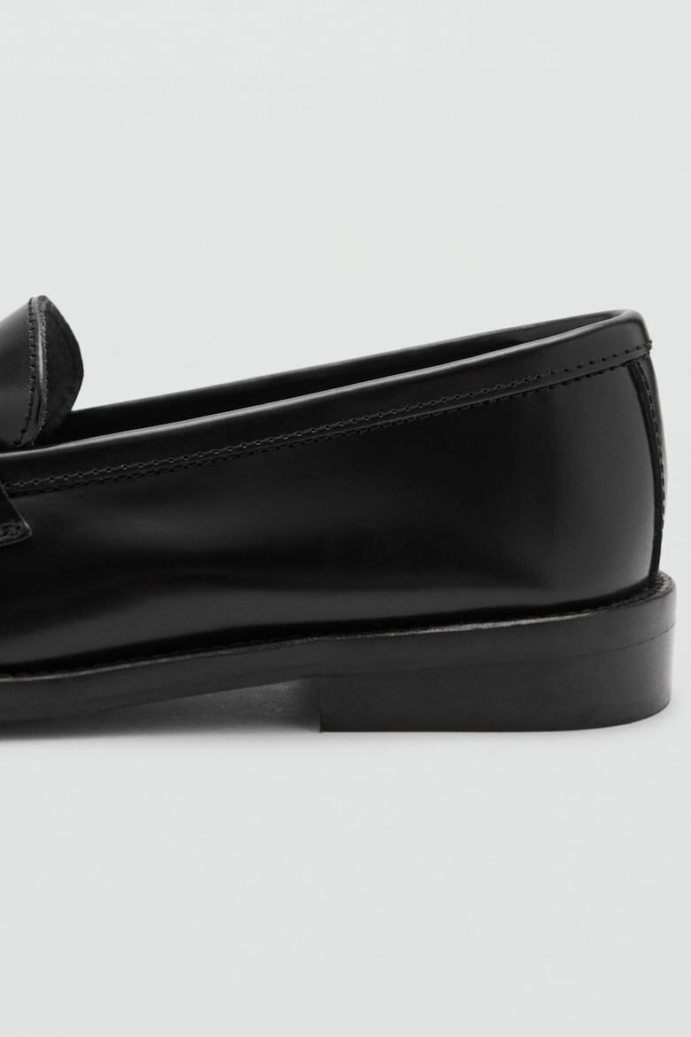 Mango Pantofi loafer Penny de piele Luisa - Pled.ro