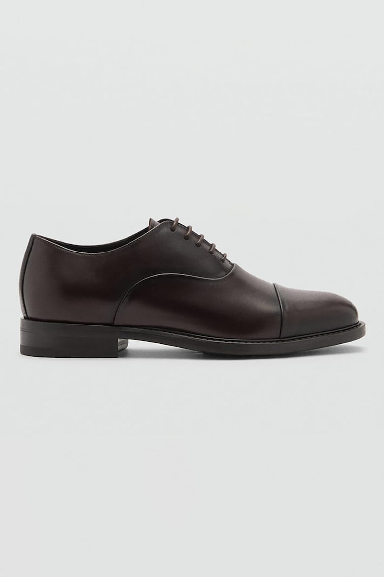 Mango Pantofi Oxford din piele Madrid - Pled.ro