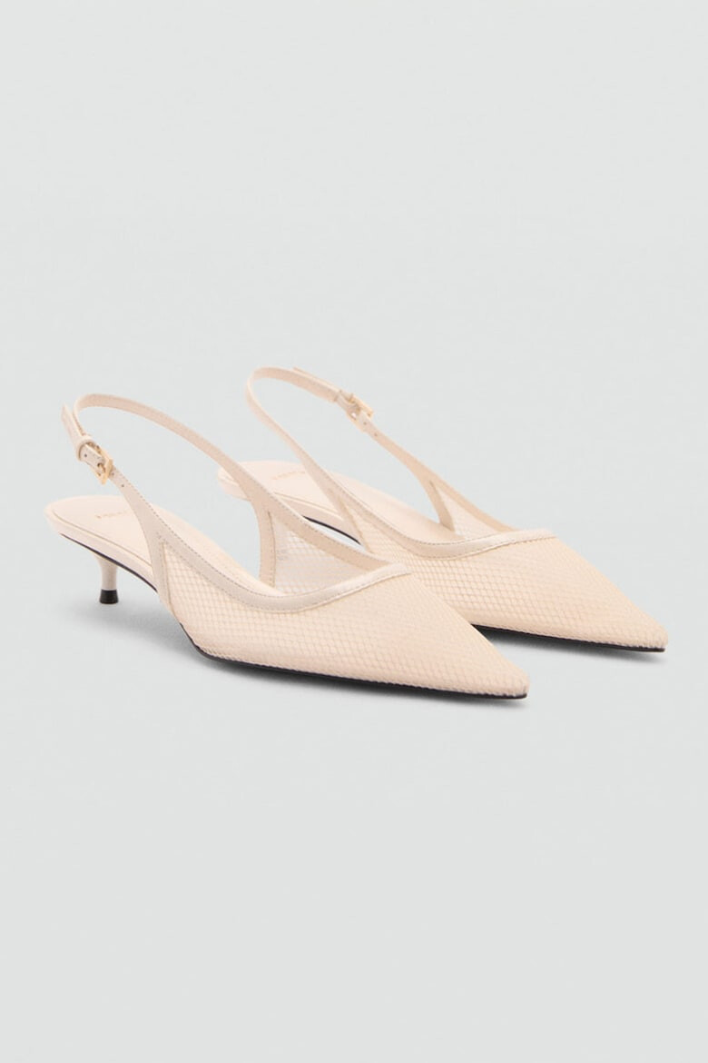 Mango Pantofi slingback de plasa Honey - Pled.ro