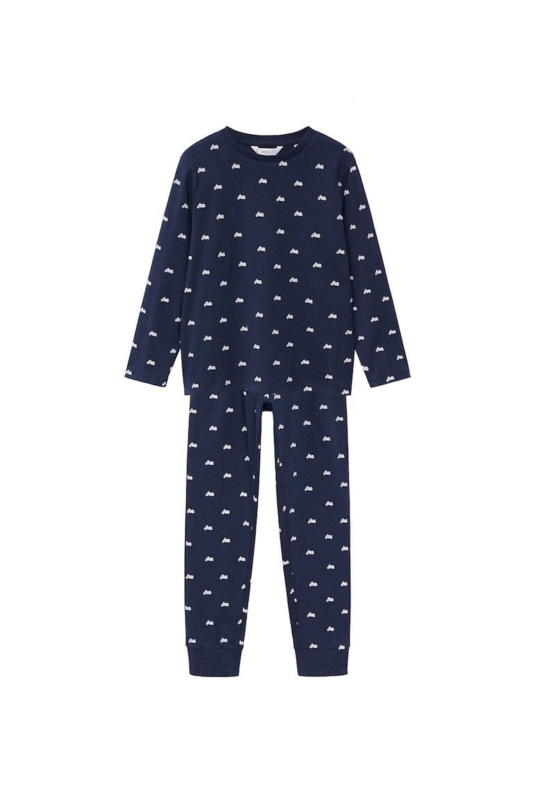 Mango Pijama de bumbac organic Moto - Pled.ro