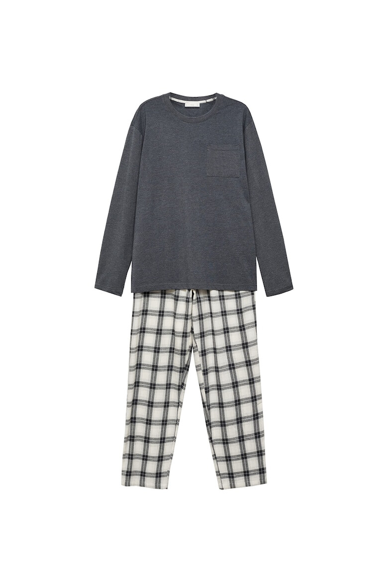 Mango Pijama lungi de bumbac Winter - Pled.ro