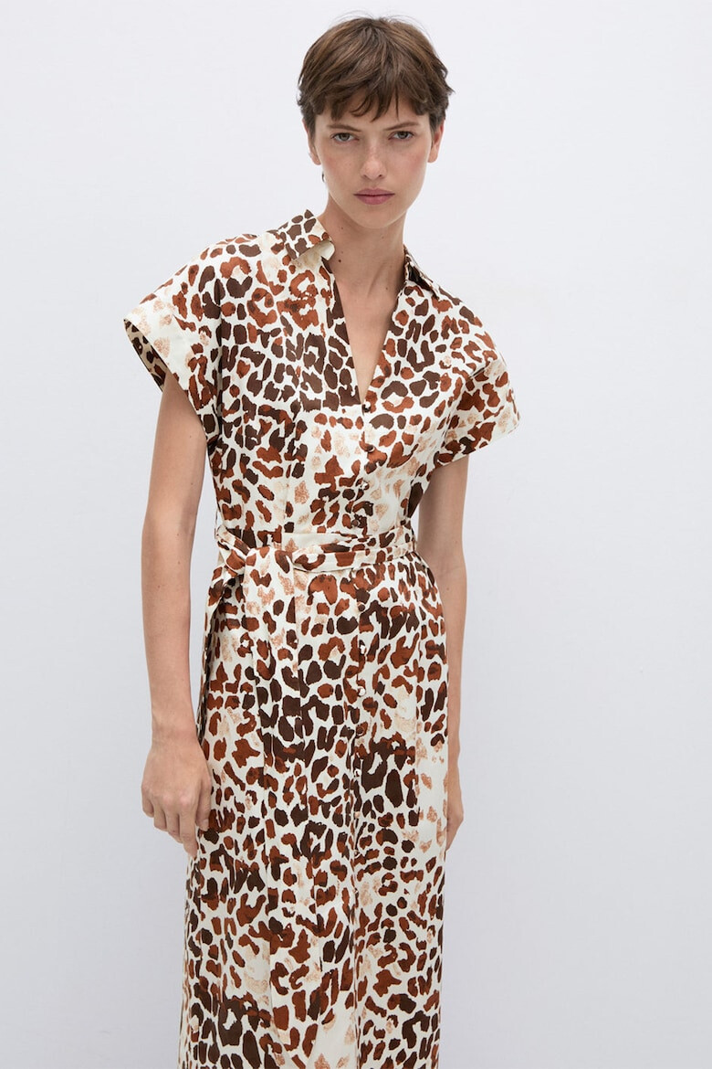 Mango Rochie cu animal print Clipper - Pled.ro