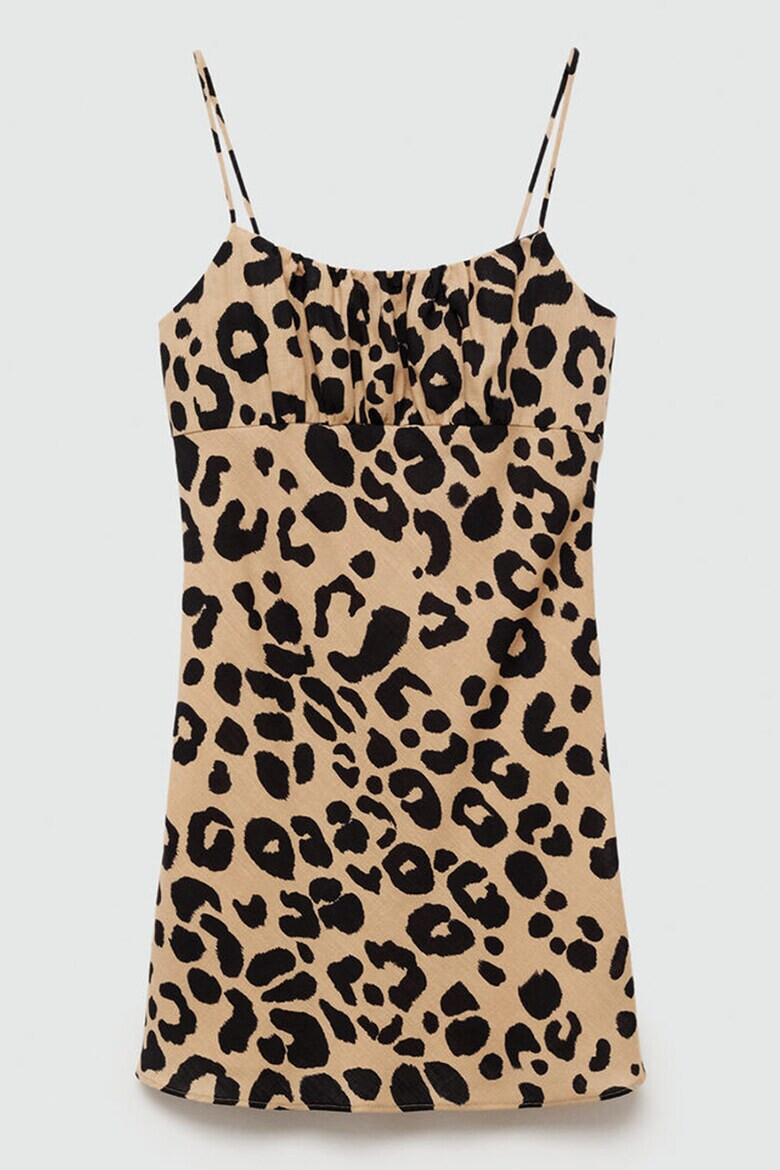 Mango Rochie cu animal print Pardo - Pled.ro