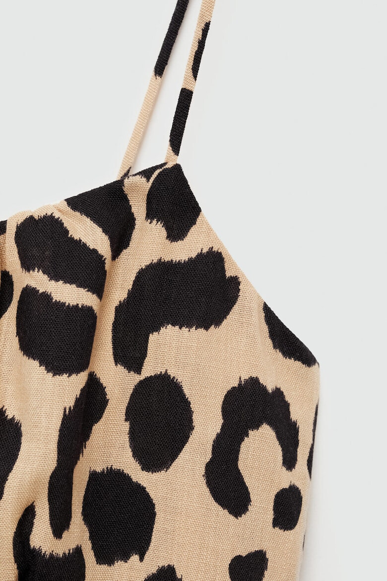 Mango Rochie cu animal print Pardo - Pled.ro