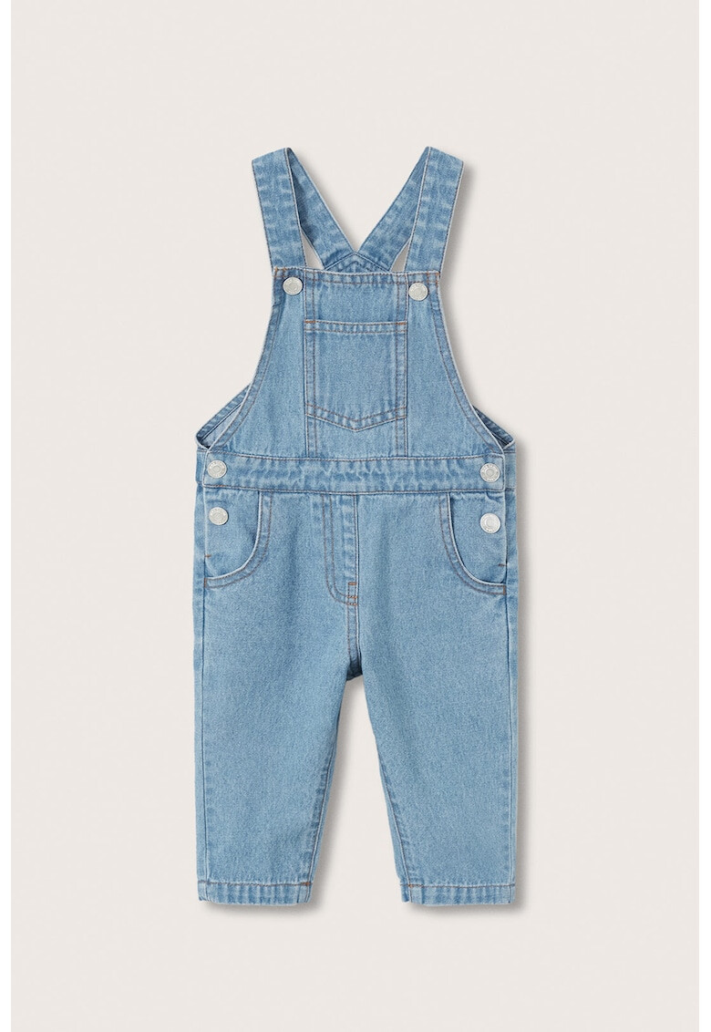 Mango Salopeta din denim Emille - Pled.ro