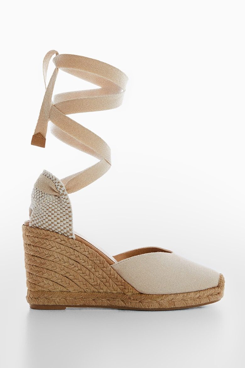 Mango Sandale-espadrile cu talpa wedge Cabo - Pled.ro