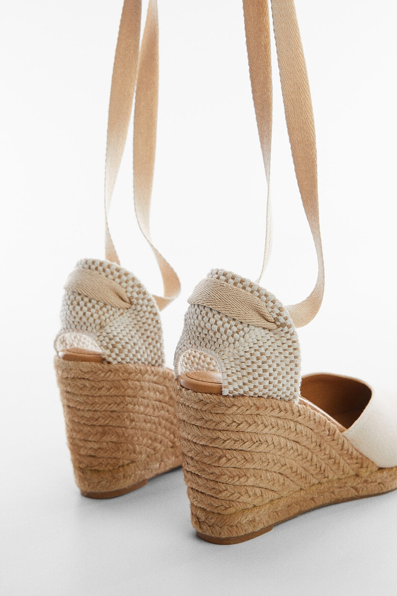 Mango Sandale-espadrile cu talpa wedge Cabo - Pled.ro