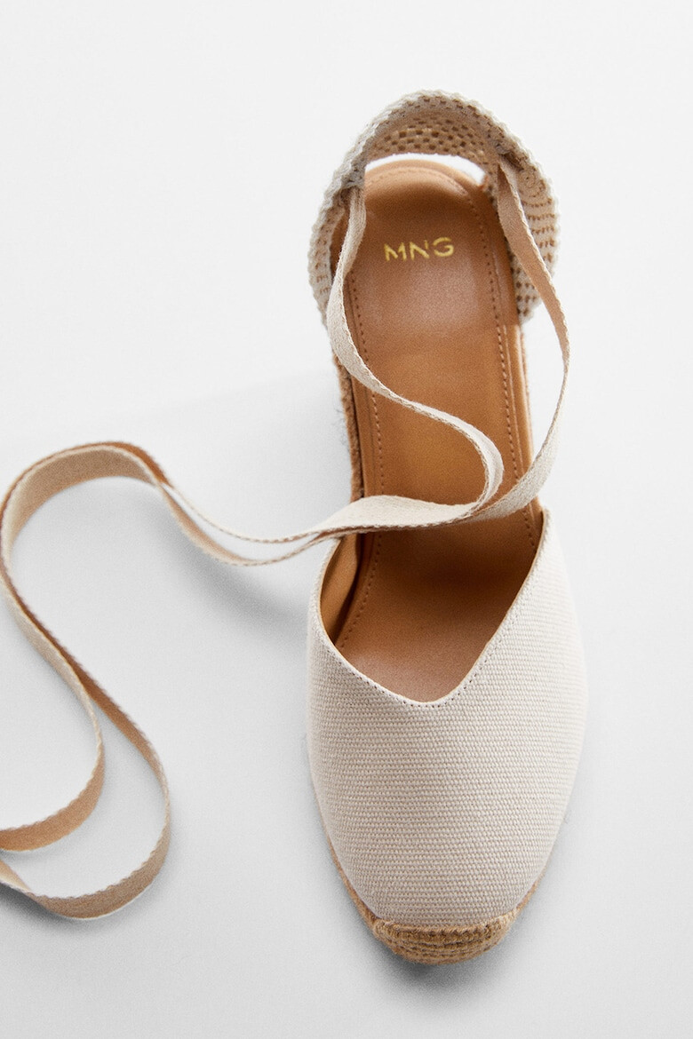 Mango Sandale-espadrile cu talpa wedge Cabo - Pled.ro