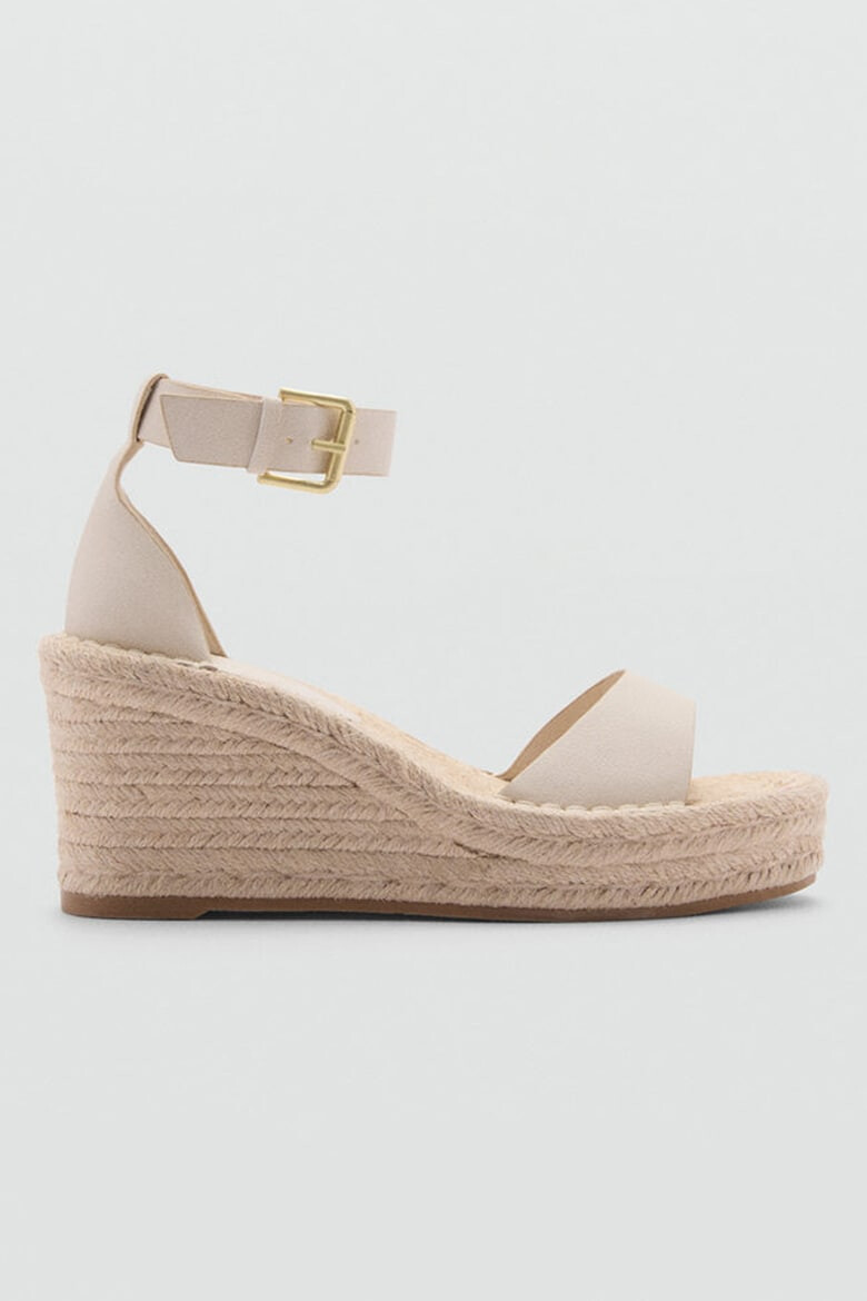 Mango Sandale wedge Larisa - Pled.ro