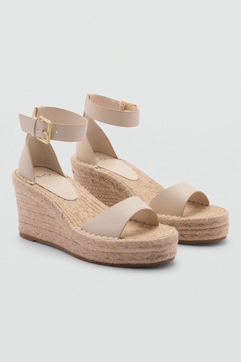 Mango Sandale wedge Larisa - Pled.ro