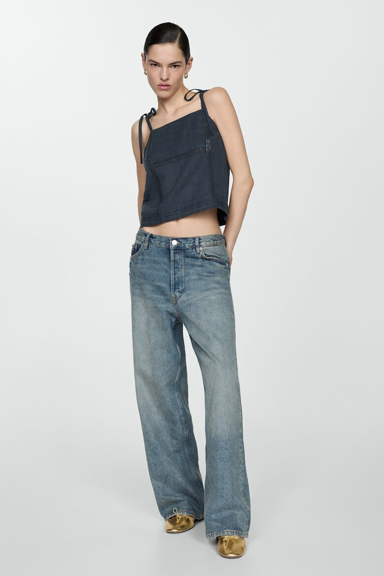 Mango Top crop cu decolteu patrat - Pled.ro