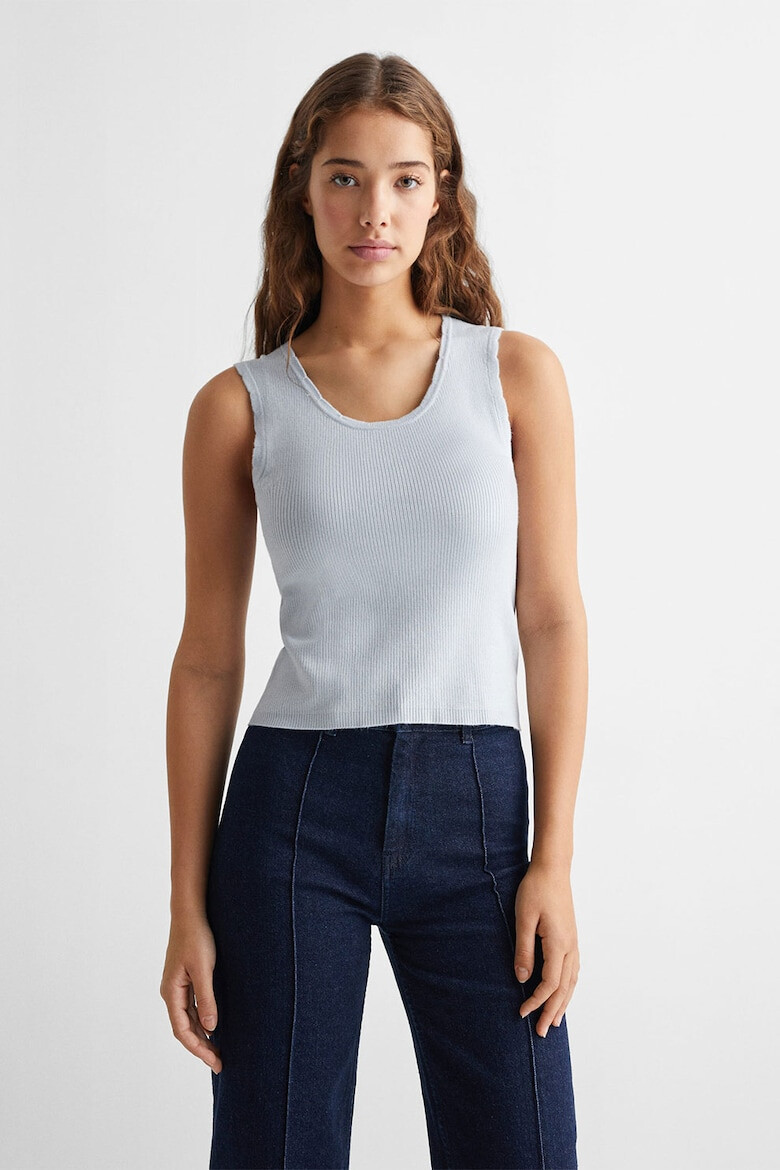 Mango Top crop cu margini valurite Onda - Pled.ro