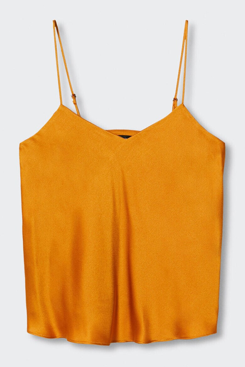 Mango Top de satin cu bretele ajustabile Gloria - Pled.ro