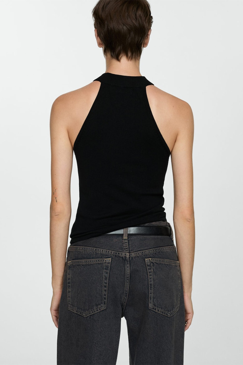 Mango Top halter tricotat fin Seymour - Pled.ro