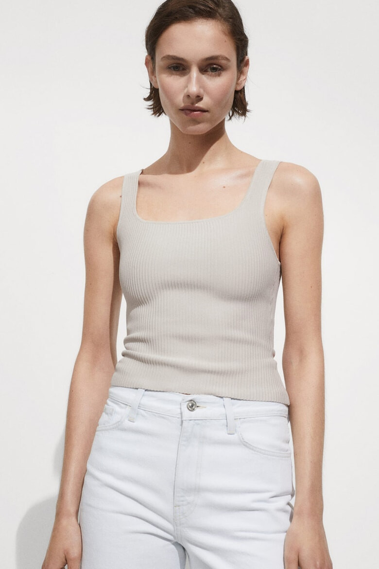 Mango Top tricotat fin Bernal - Pled.ro