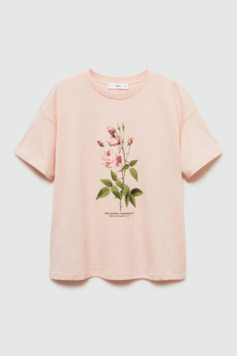 Mango Tricou cu imprimeu floral - Pled.ro