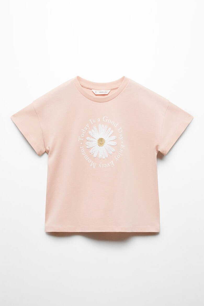 Mango Tricou cu imprimeu grafic Daisy - Pled.ro