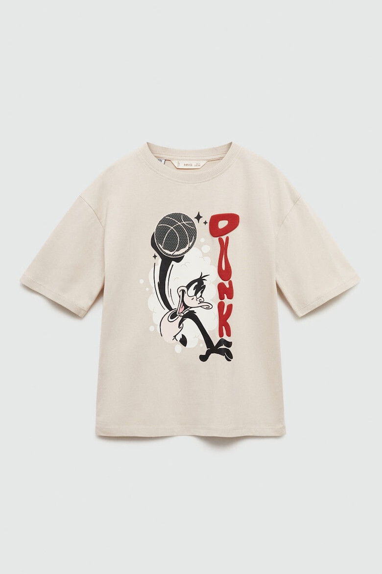 Mango Tricou cu imprimeu Looney Tunes - Pled.ro