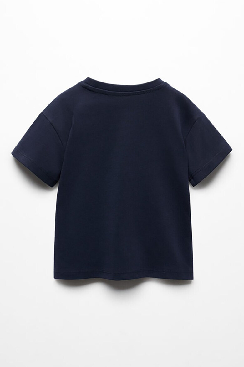 Mango Tricou cu imprimeu text Little - Pled.ro