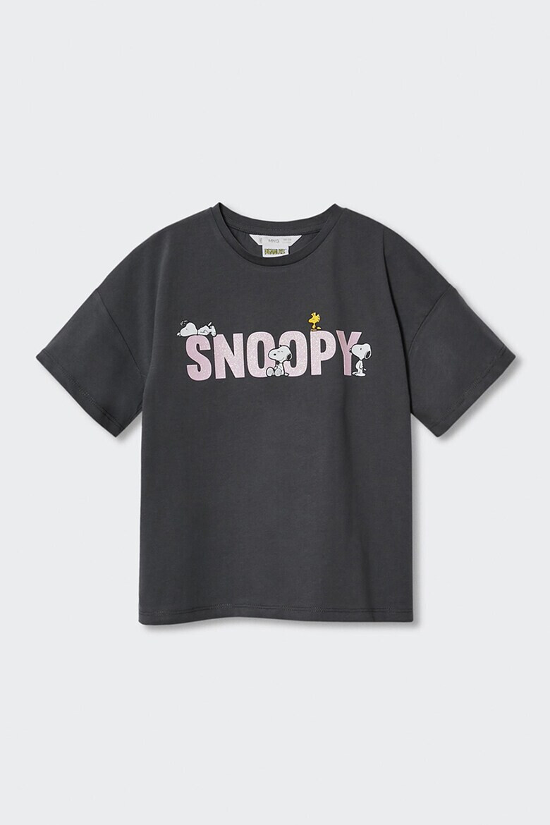 Mango Tricou de bumbac cu imprimeu Snoopy - Pled.ro