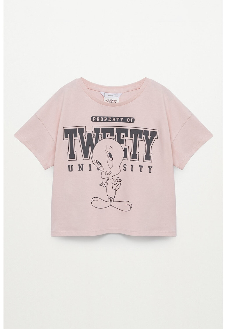 Mango Tricou din bumbac cu imprimeu Tweety Piolin - Pled.ro