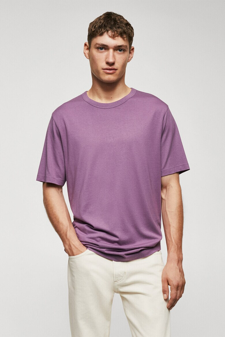 Mango Tricou lejer din amestec de modal Summer - Pled.ro