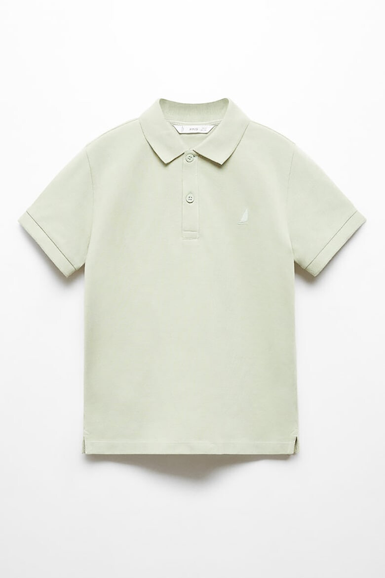 Mango Tricou polo de bumbac cu aspect pique Javier - Pled.ro