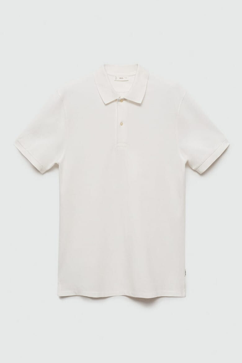 Mango Tricou polo din bumbac Slimmy - Pled.ro