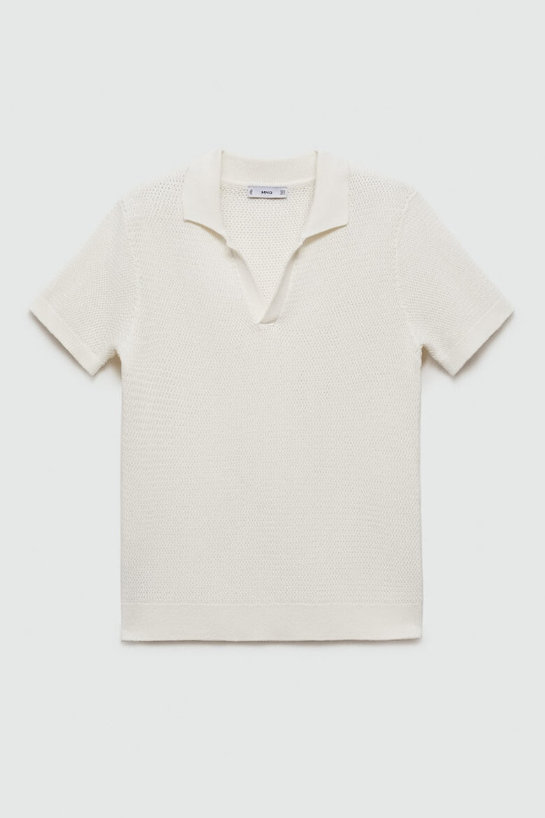 Mango Tricou polo din tricot Cesare - Pled.ro